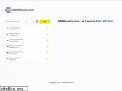 Sites similar to dnsresults.com