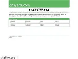 Sites similar to dnsyard.com