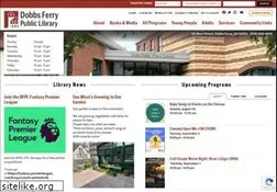 Sites similar to dobbsferrylibrary.org