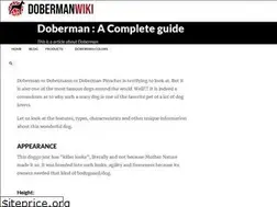 Sites similar to dobermanwiki.com