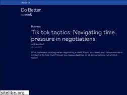 Sites similar to dobetter.esade.edu