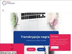Sites similar to dobretranskrypcje.pl