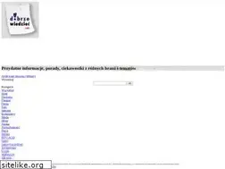 Sites similar to dobrzewiedziec.info