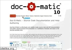 Sites similar to doc-o-matic.com