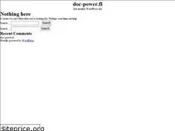 Sites similar to doc-power.fi