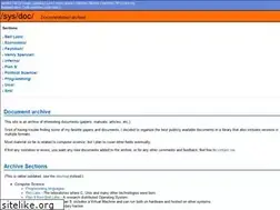 Sites similar to doc.cat-v.org