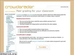 Sites similar to doc.crowdgrader.org
