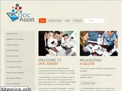 Sites similar to docassist.co.za