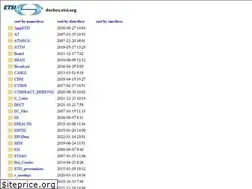 Sites similar to docbox.etsi.org