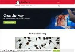 Sites similar to doccheck.com