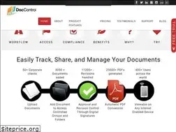 Sites similar to doccontrol.com
