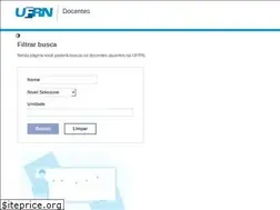 Sites similar to docente.ufrn.br