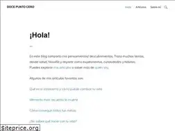 Sites similar to docepuntocero.com