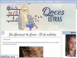 Sites similar to docesletras.com.br