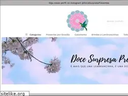 Sites similar to docesurpresa.com.br