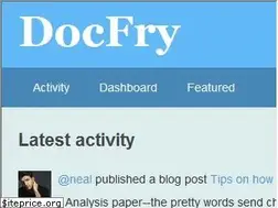 Sites similar to docfry.com