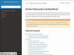 Sites similar to docker-k8s-lab.readthedocs.io