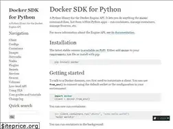 Sites similar to docker-py.readthedocs.io