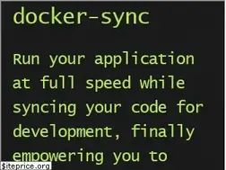 Sites similar to docker-sync.io