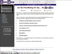 Sites similar to dockprosinc.com