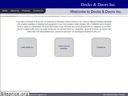 Sites similar to docksanddoors.com