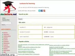 Sites similar to doclecture.net