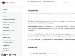 Sites similar to docs.battlesnake.com