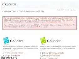 Sites similar to docs.cksource.com