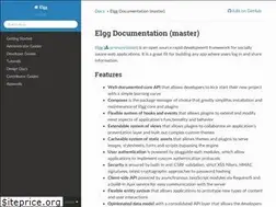 Sites similar to docs.elgg.org