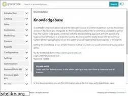 Sites similar to docs.grandnode.com