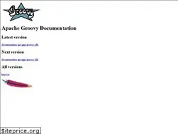 Sites similar to docs.groovy-lang.org