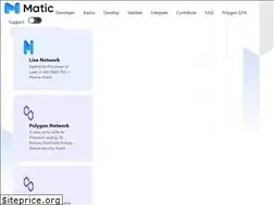 Sites similar to docs.matic.network