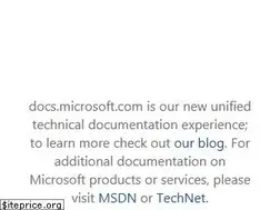 Sites similar to docs.microsoft.com