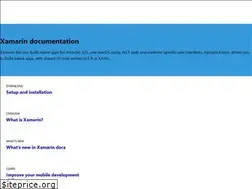 Sites similar to docs.xamarin.com