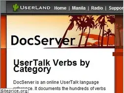 Sites similar to docserver.scripting.com