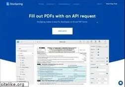 Sites similar to docspring.com