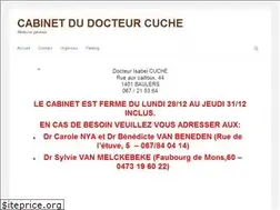 Sites similar to docteurcuche.be