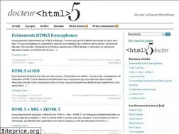 Sites similar to docteurhtml5.com