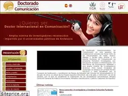 Sites similar to doctorado-comunicacion.es