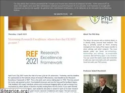 Sites similar to doctoralstudy.blogspot.com