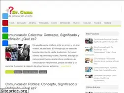 Sites similar to doctorcomo.com