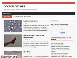 Sites similar to doctordecides.com
