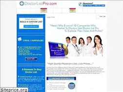 Sites similar to doctorlistpro.com