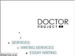 Sites similar to doctorprojects.com