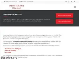 Sites similar to doctorsclinichouston.com