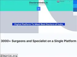 Sites similar to doctorsinindia.in