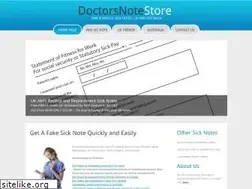 Sites similar to doctorsnotestore.com