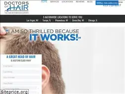 Sites similar to doctorsofhair.com