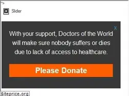 Sites similar to doctorsoftheworld.org.uk
