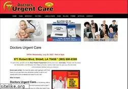 Sites similar to doctorsurgentcare.org